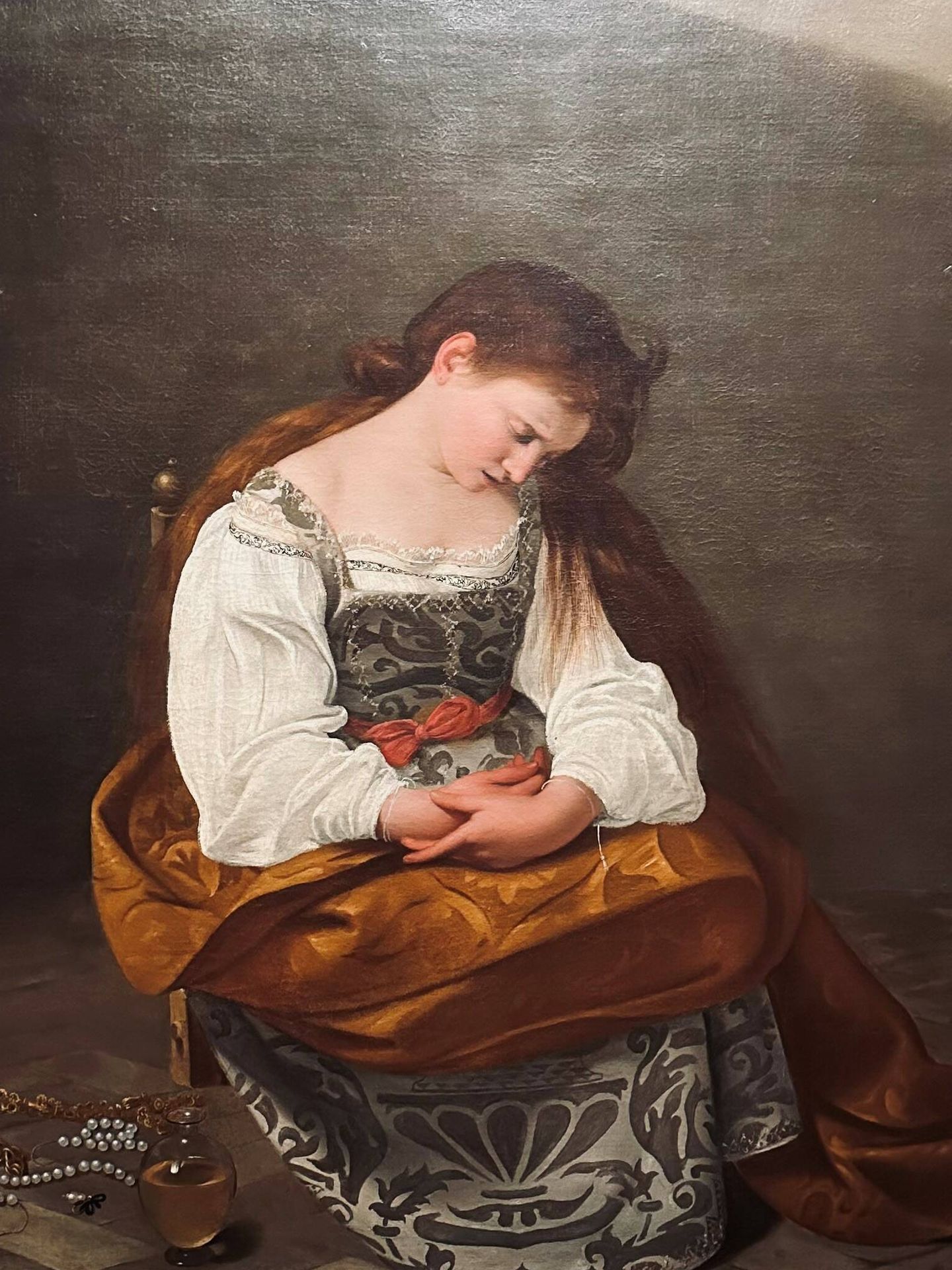 María Magdalena. Michelangelo Merisi, Caravaggio. 1594. Galeria Doria Pamphilj