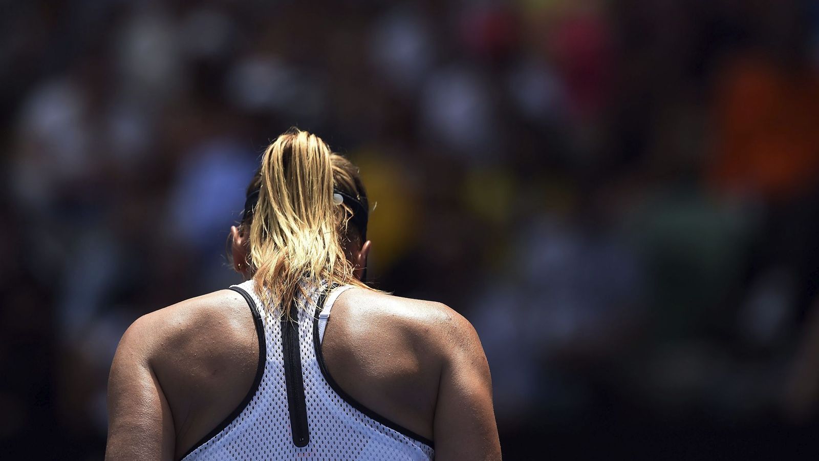 Foto: Sharapova dio positivo el 26 de enero, el día en que perdió en los cuartos de final del Open de Australia contra Serena Williams. (Tracey Nearmy/EFE)