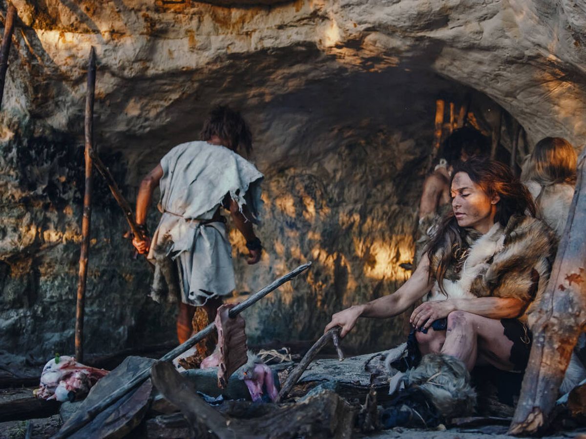 Foto: Los neandertales fueron los primeros humanos artistas. (Foto: iStock)