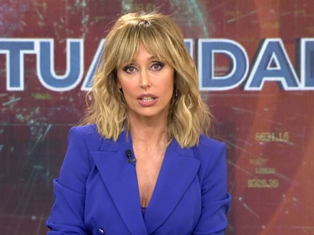 Foto: La presentadora Emma García. (Mediaset)
