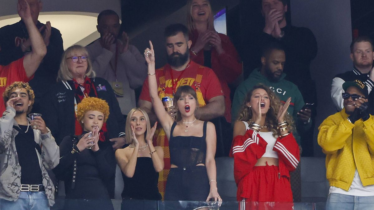 Taylor Swift roba el 'show' a su novio Travis Kelce al hacer esto en la Super Bowl 2024