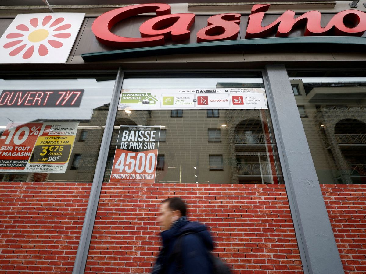 Foto: Supermercado de Casino en Nantes, Francia. (Reuters/Stephane Mahe)