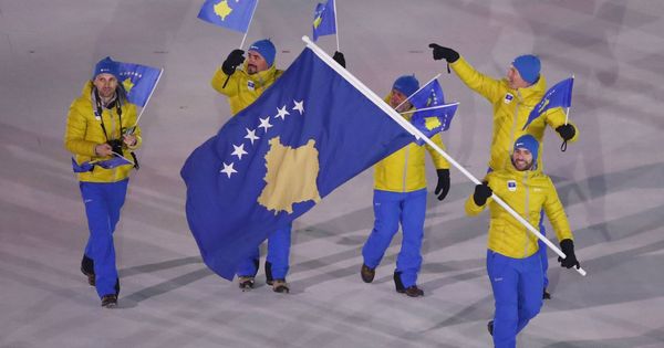 Foto: Kosovo no pudo desfilar con su bandera en los Juegos Mediterráneos de Tarragona como si hicieron en los JJOO de PyeongChang (en la imagen). (Reuters)