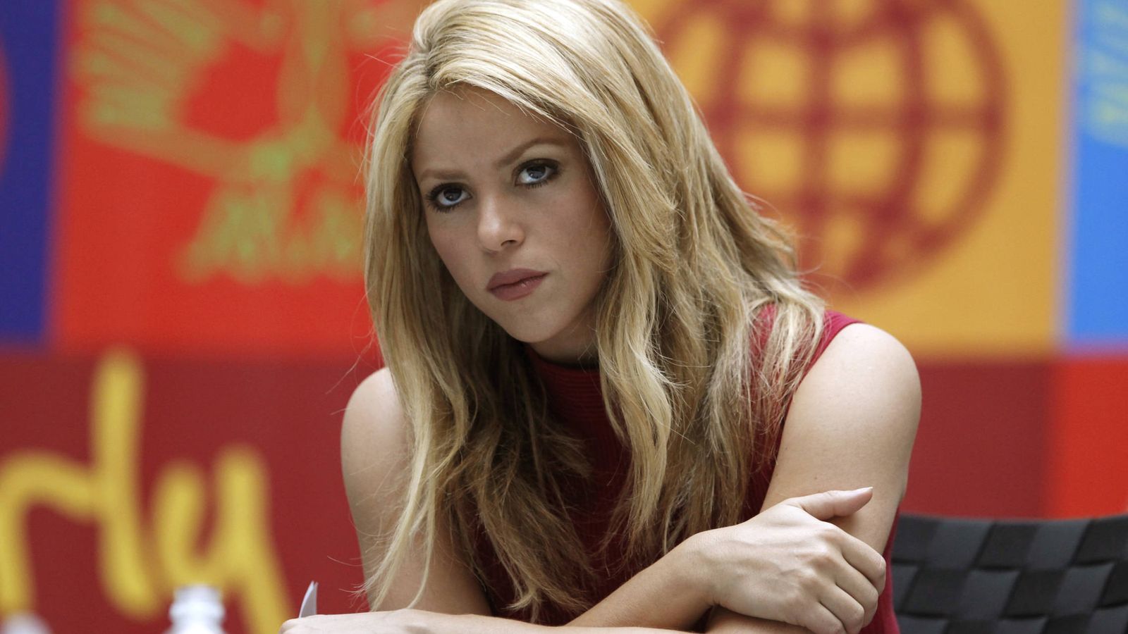 Foto: Shakira en un evento del World Bank, en Washington. (Gtres)