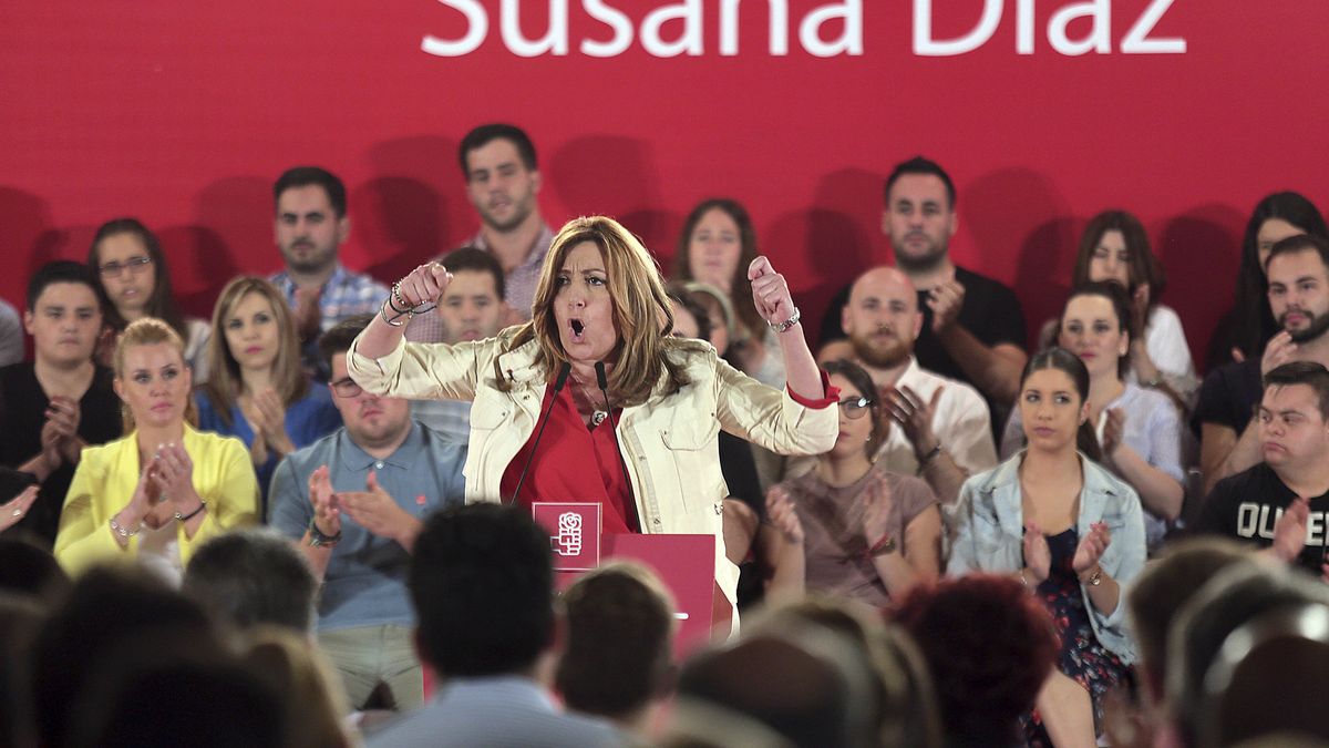 Susana Díaz reacciona, presenta su modelo de PSOE y no se atreve con las primarias