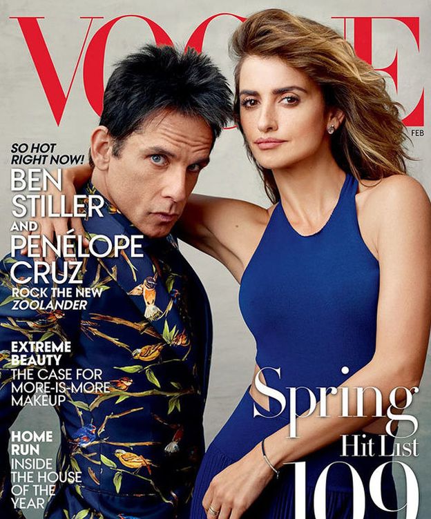 Foto: Penélope Cruz y Ben Stiller en la portada de 'Vogue'