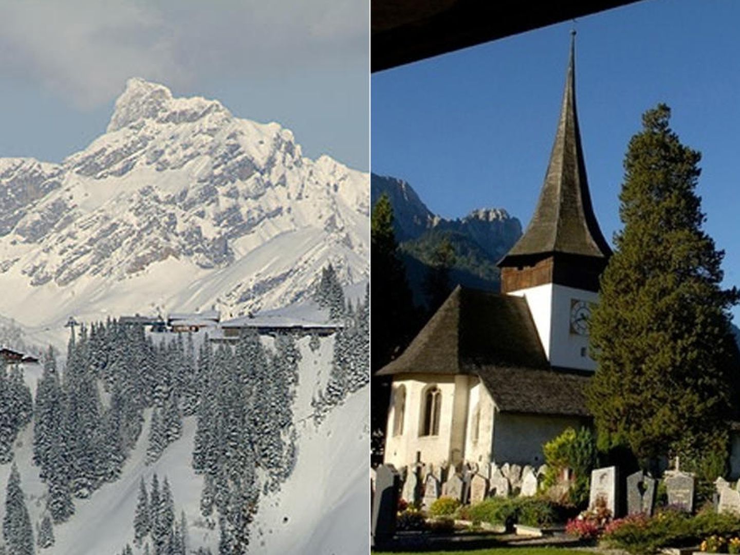 The Eagle Ski Club y la Iglesia de San Nicolás  Leer más:  Andrea Casiraghi y Tatiana se dan el segundo 'sí, quiero' en Gstaad, refugio de los Botín - Noticias de Casas Reales  http://bit.ly/1bi6y3D