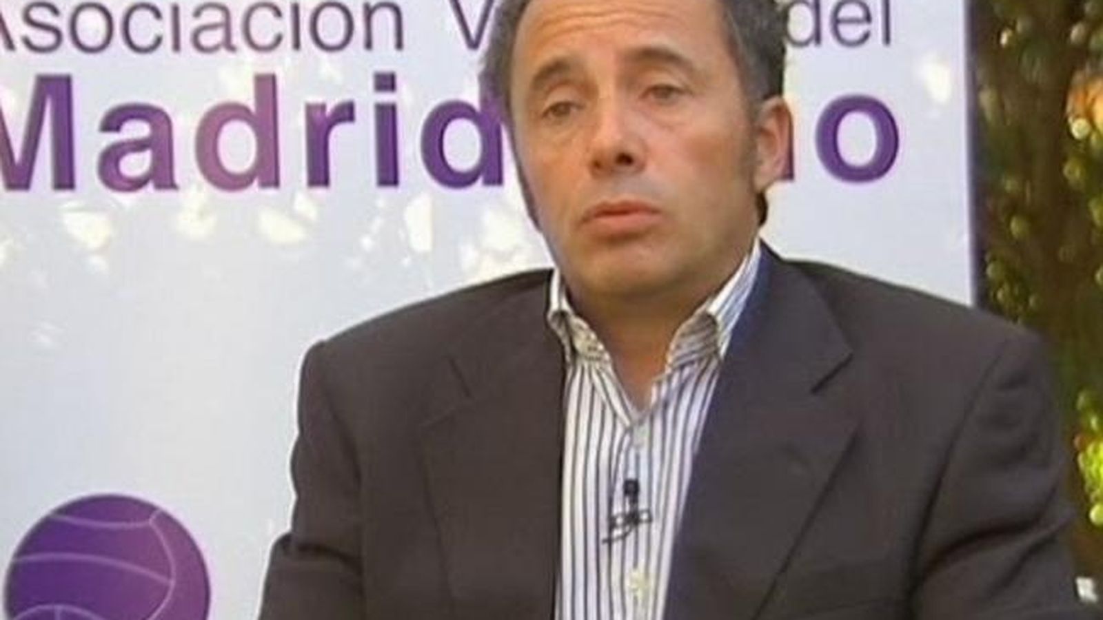 Foto: Carlos Mendoza, presidente de Valores del Madridismo
