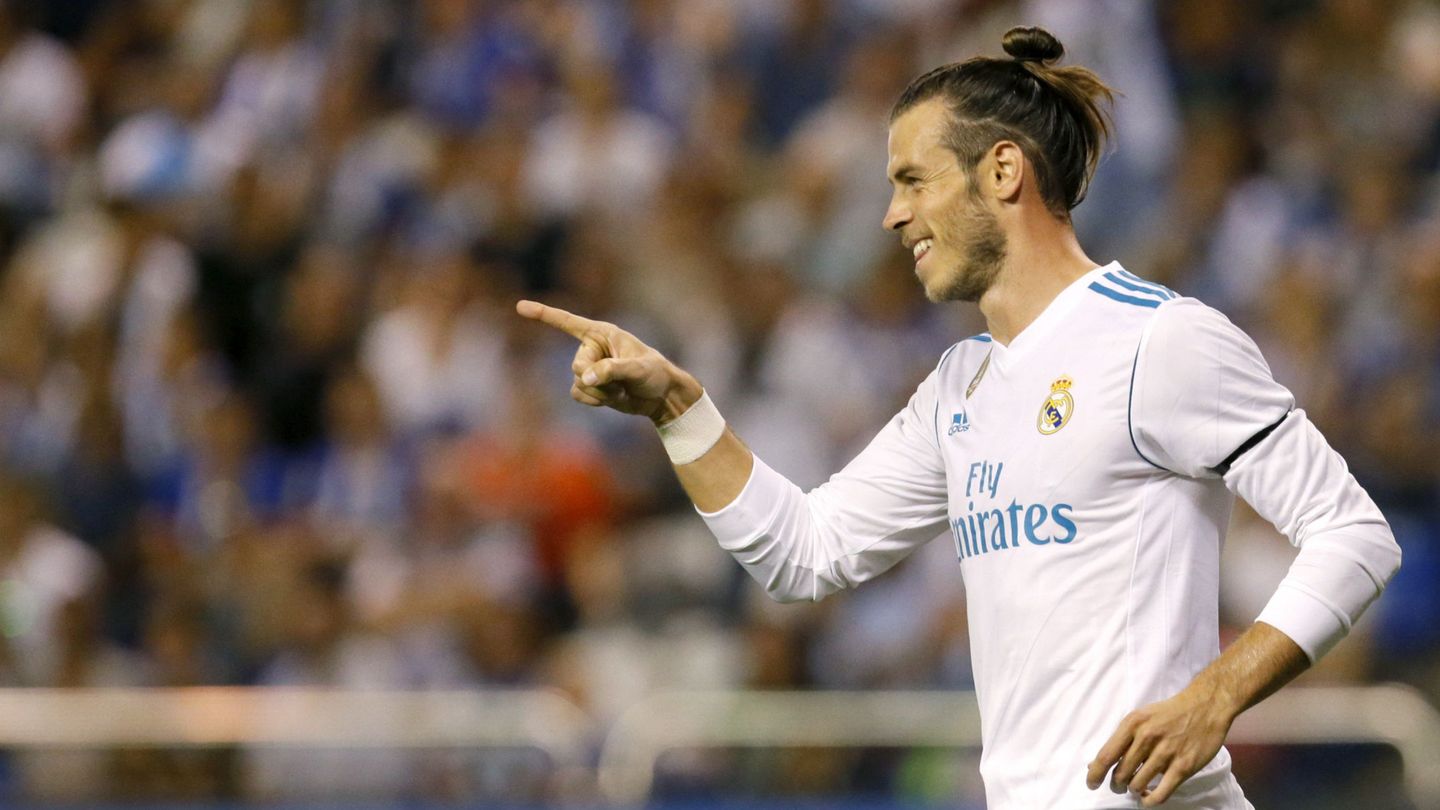 Bale marcó en Riazor su único gol de la temporada hasta el momento. (EFE)