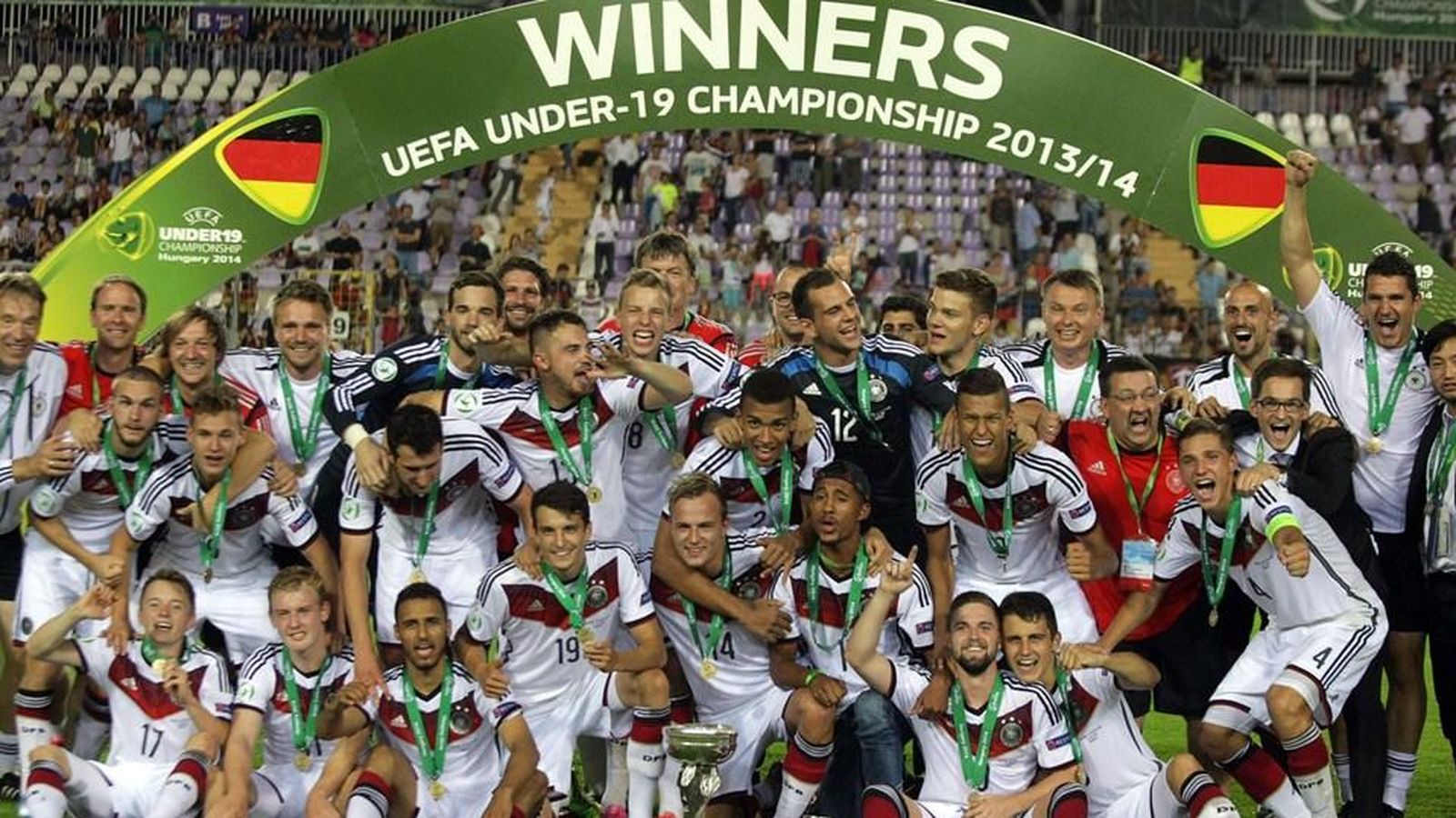 Foto: Alemania ganó la edición de hace un año (Foto: UEFA)