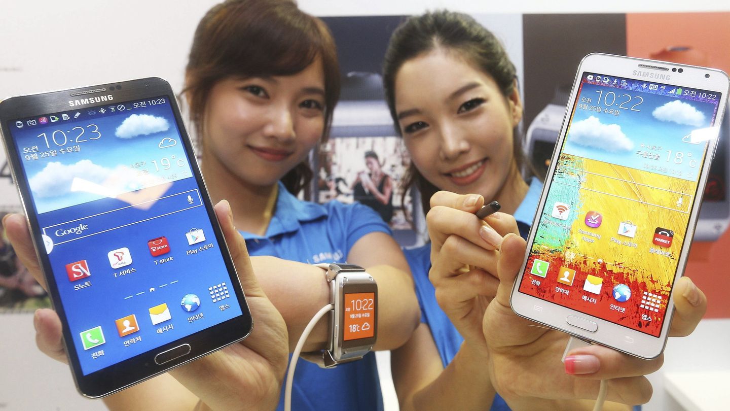 Presentación de las nuevas tabletas de Samsung (EFE)