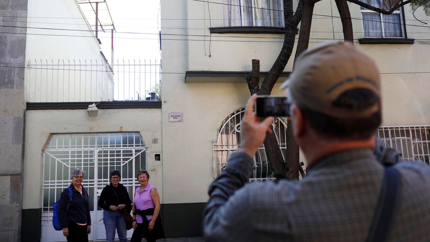 La casa auténtica de Cuarón ahora es lugar de peregrinaje en México para muchos turistas. (Reuters)