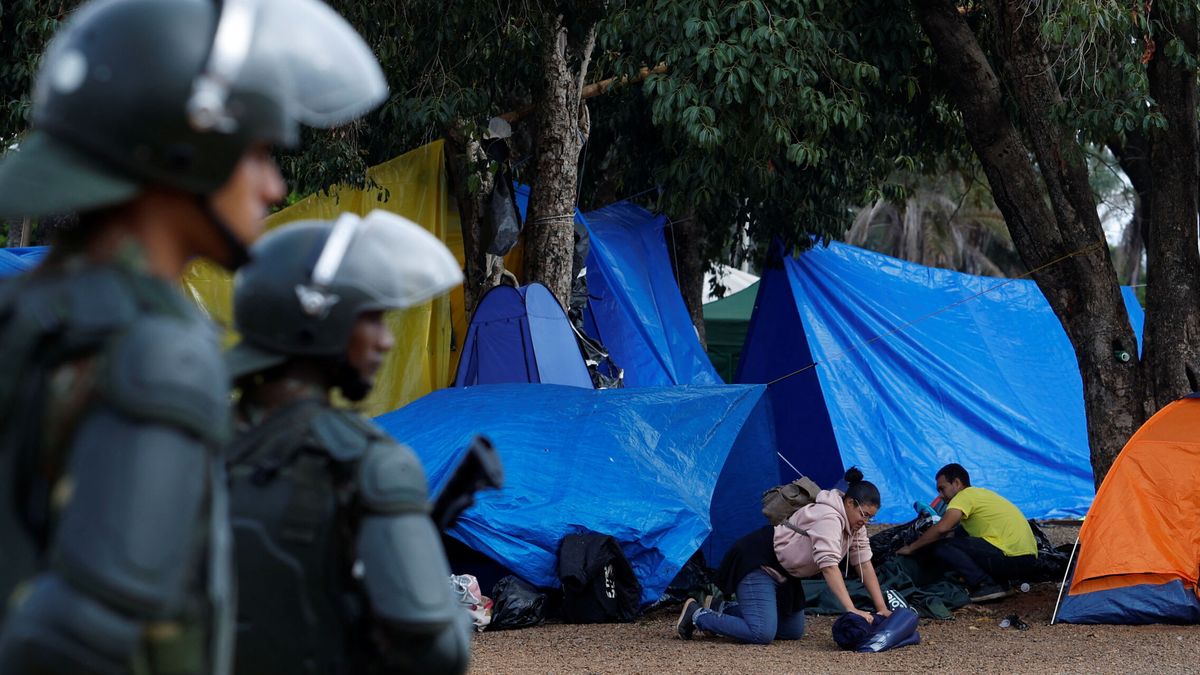 Detenidos 1.200 bolsonaristas tras la orden del Supremo de desmantelar sus campamentos