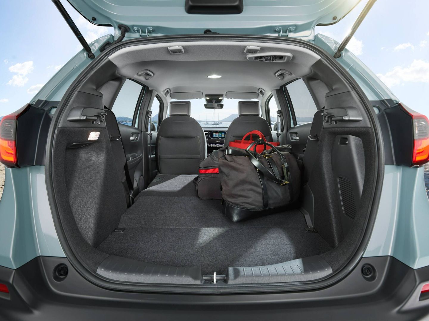 Con la función Honda Magic Seats, el maletero alcanza hasta 1.205 litros de capacidad. 