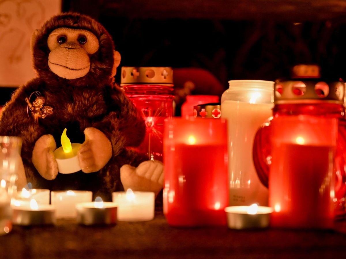Foto: Vigilia en honor a los animales muertos en el incendio del Zoo de Krefeld. (EFE)