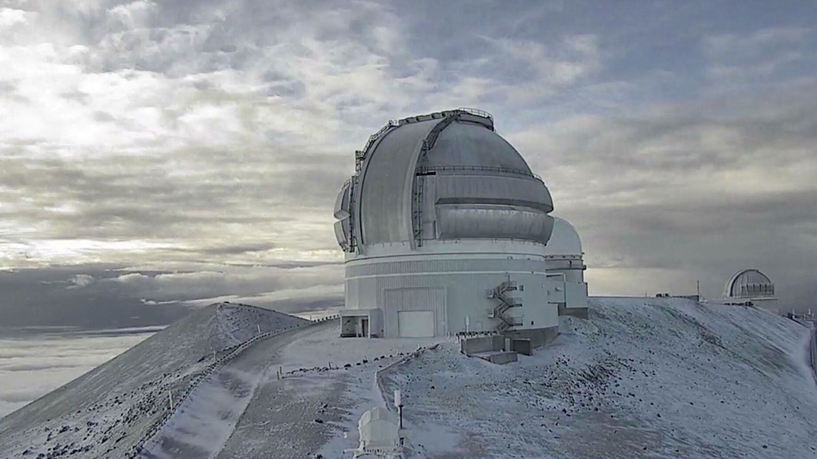 Observatorios en la cima de Mauna Kea, en Hawái.