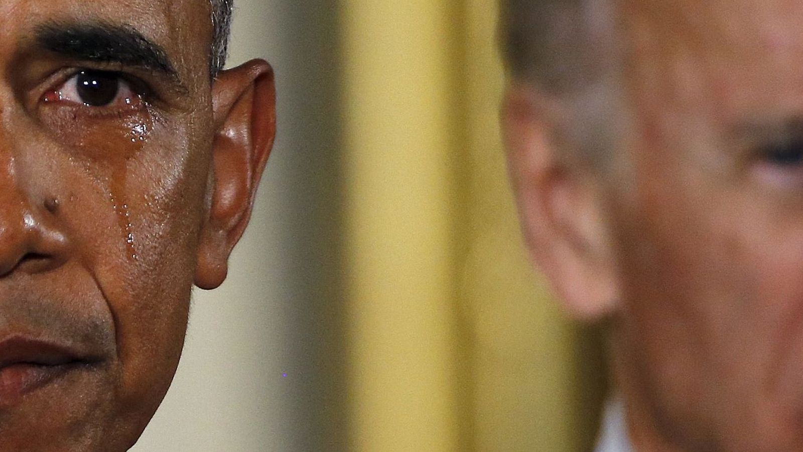 Foto: Obama rompe a llorar al recordar a las víctimas de la violencia causada por armas. (Reuters)