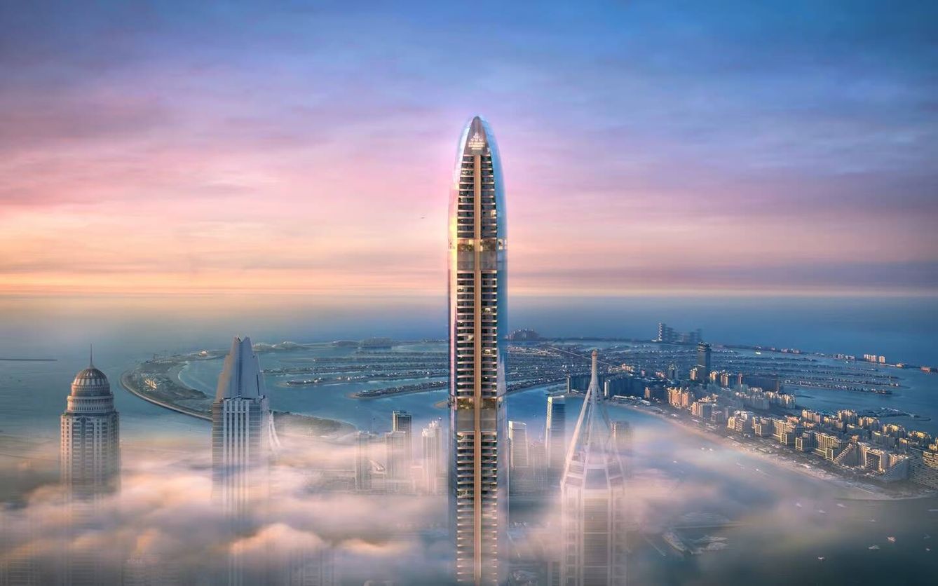 El Six Senses Residences Dubai Marina tendrá una altura de 517 metros distribuidos en 122 plantas. (Select Group) 