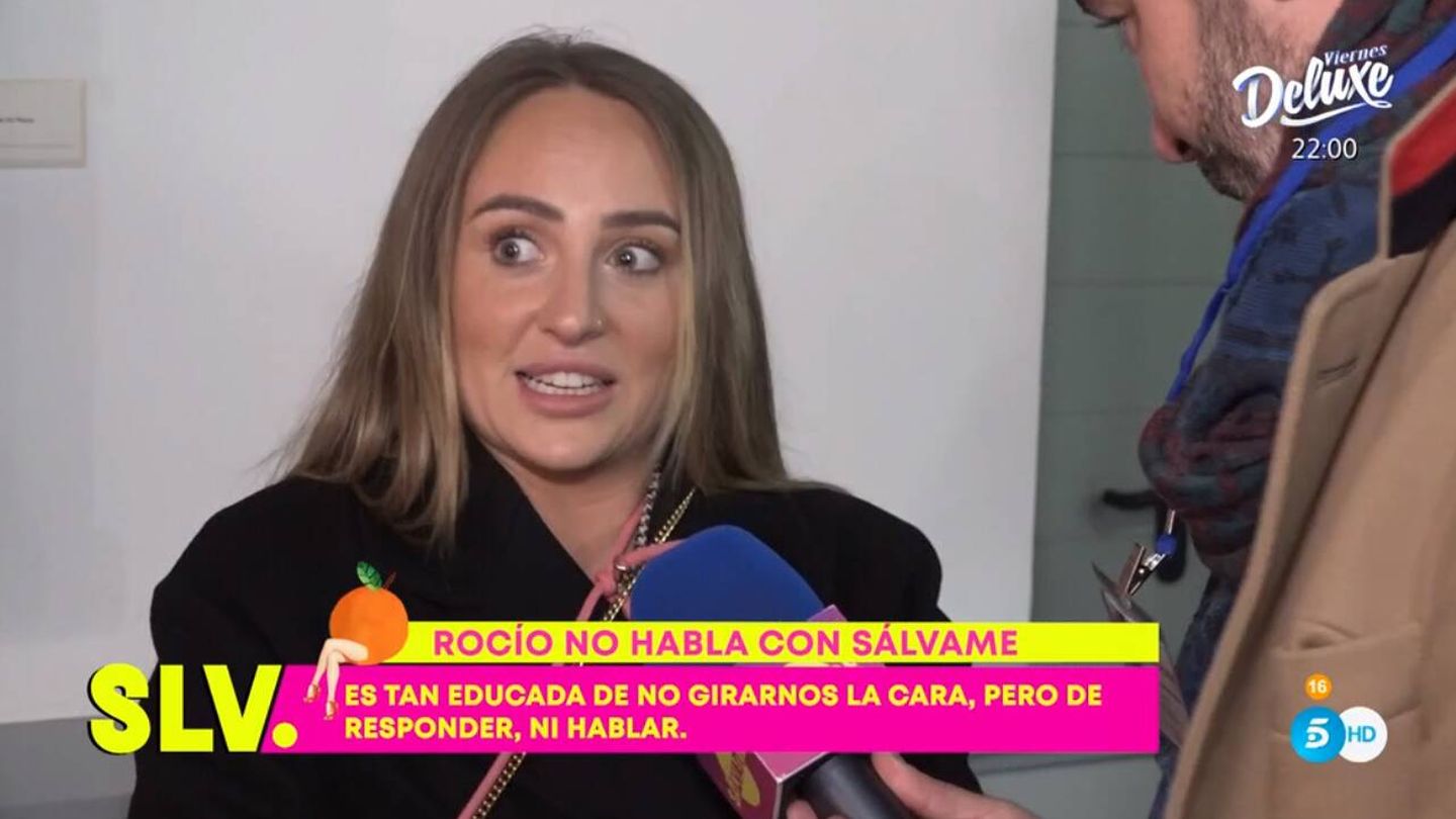 Rocío Flores en 'Sálvame'. (Mediaset)