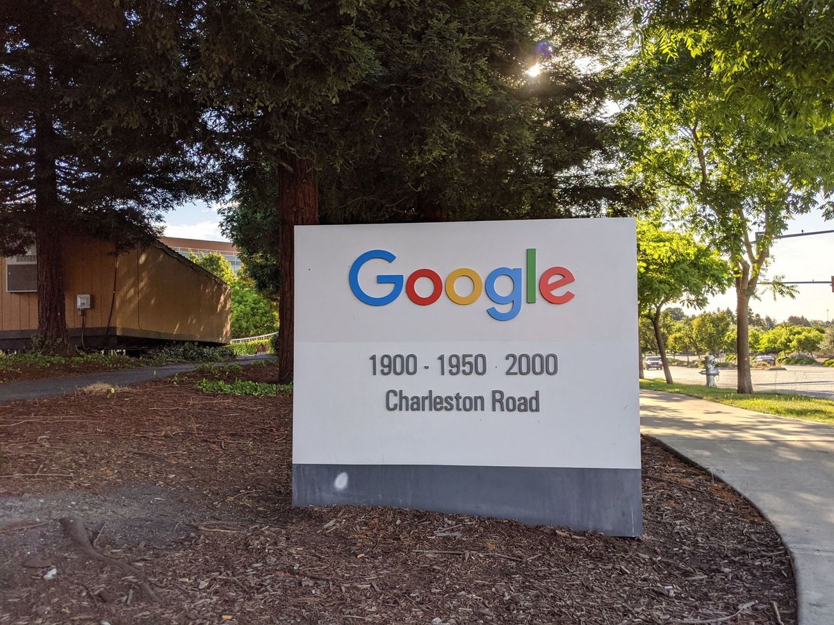 Foto: Entrada a las oficinas de Google en Mountain View, California. (EFE)