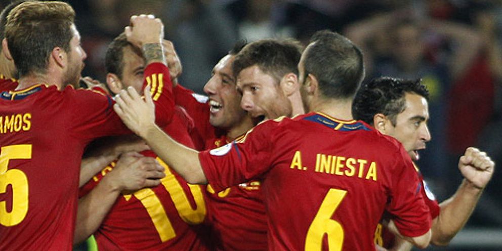 Foto: España demuestra que el gen del campeón sigue vivo en jugadores que lo han ganado todo