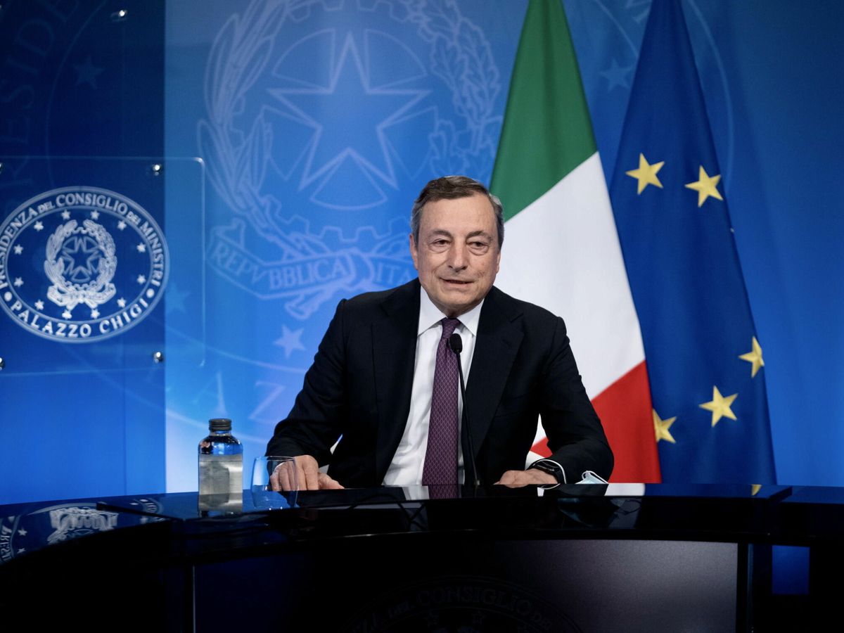 Foto: El primer ministro de Italia, Mario Draghi. (EFE)