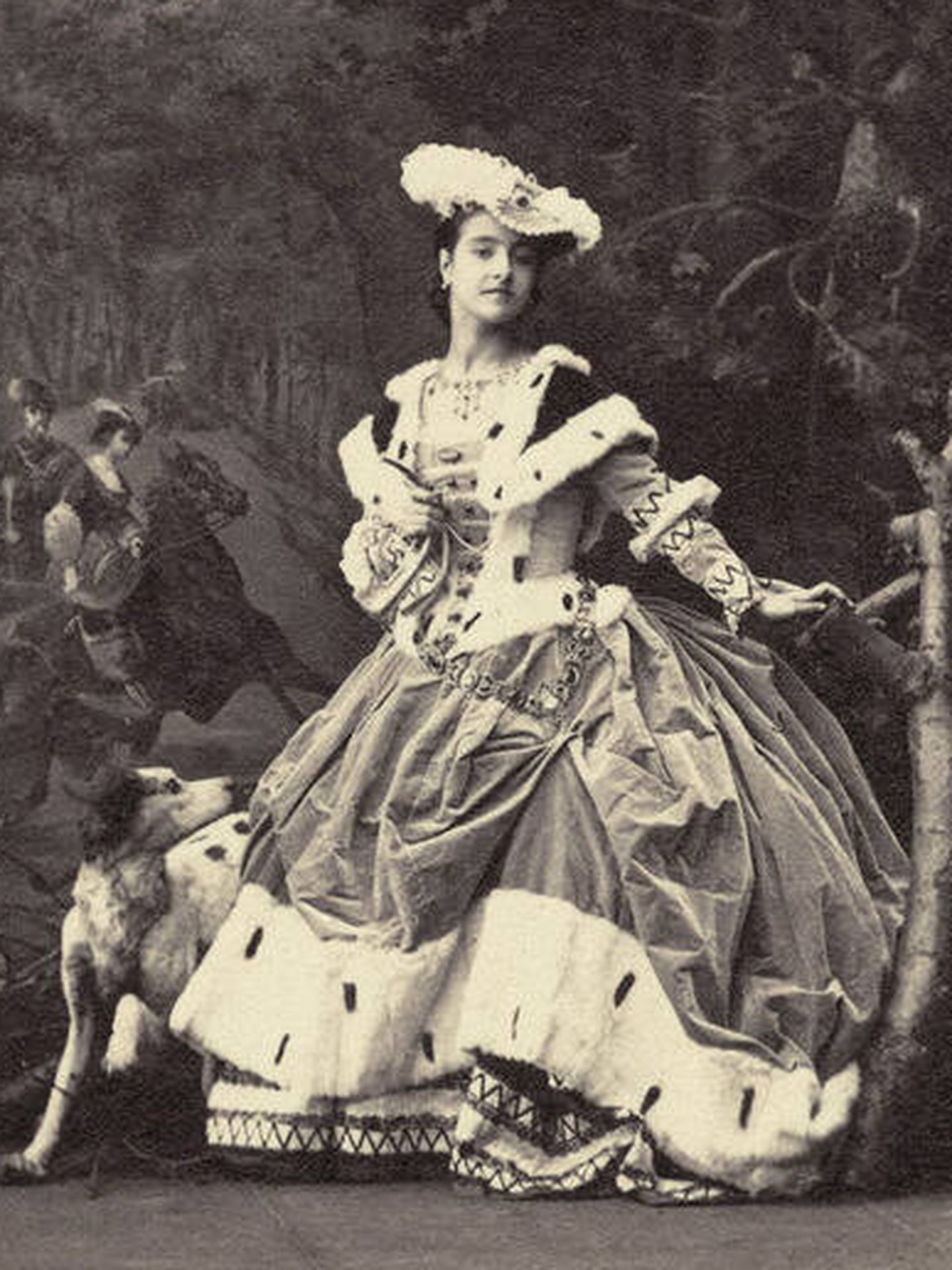Adelina Patti en 1869.