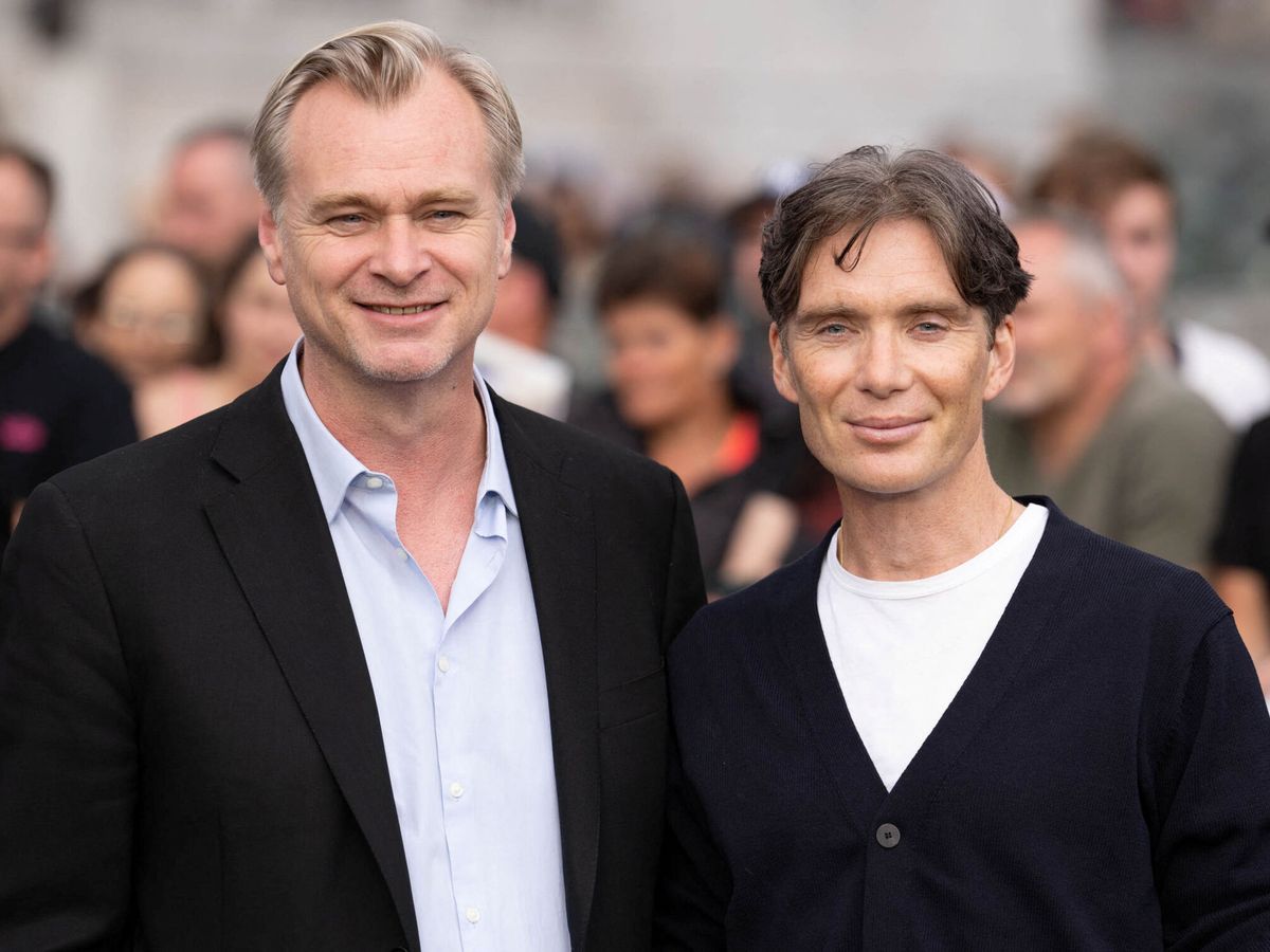 Foto: Christopher Nolan y Cillian Murphy, unidos por 'Oppenheimer'. (Reuters/Maja Smiejkowska)