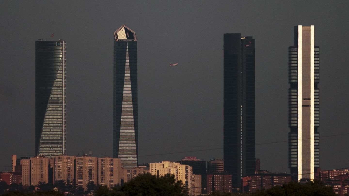 Las Cuatro Torres, en Madrid. (Reuters)