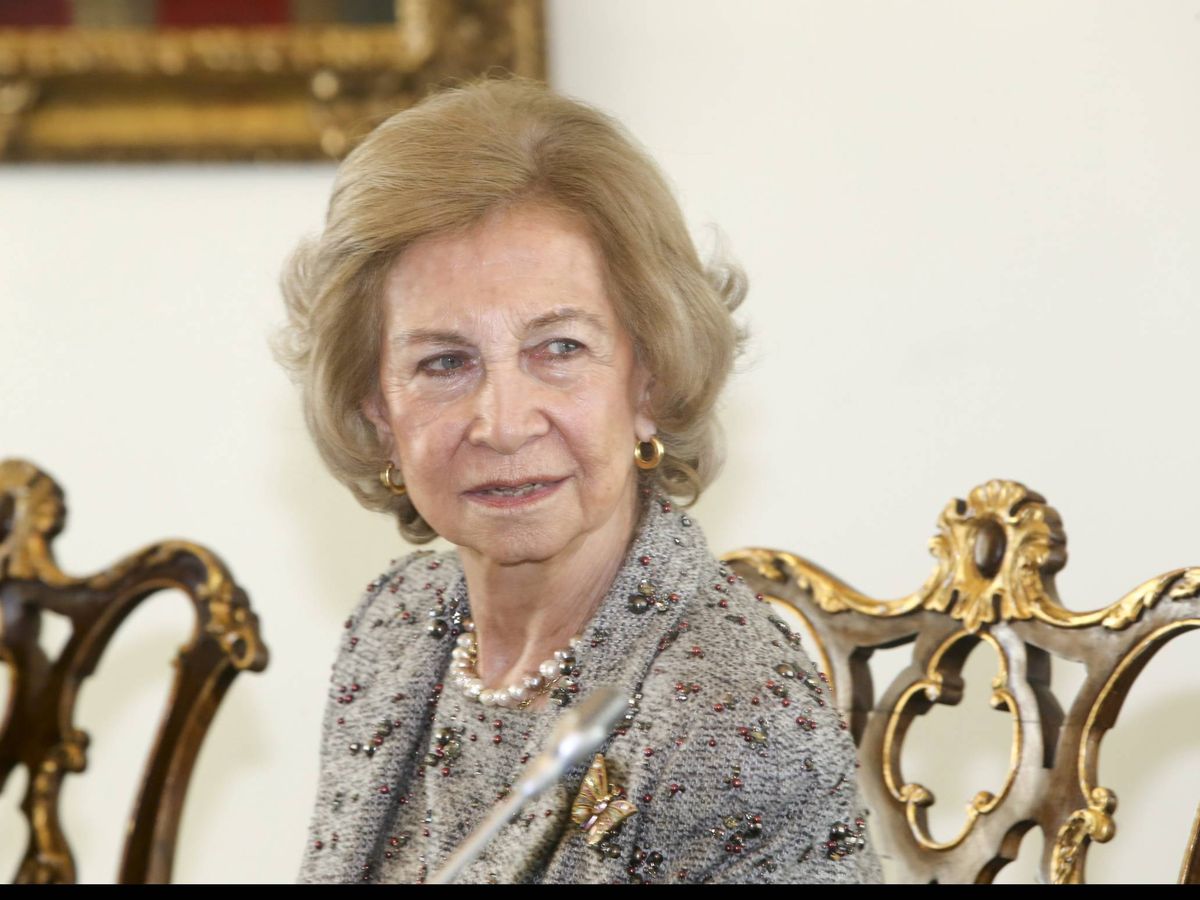 Foto:  La reina Sofía, en Lisboa. (Cordon Press)