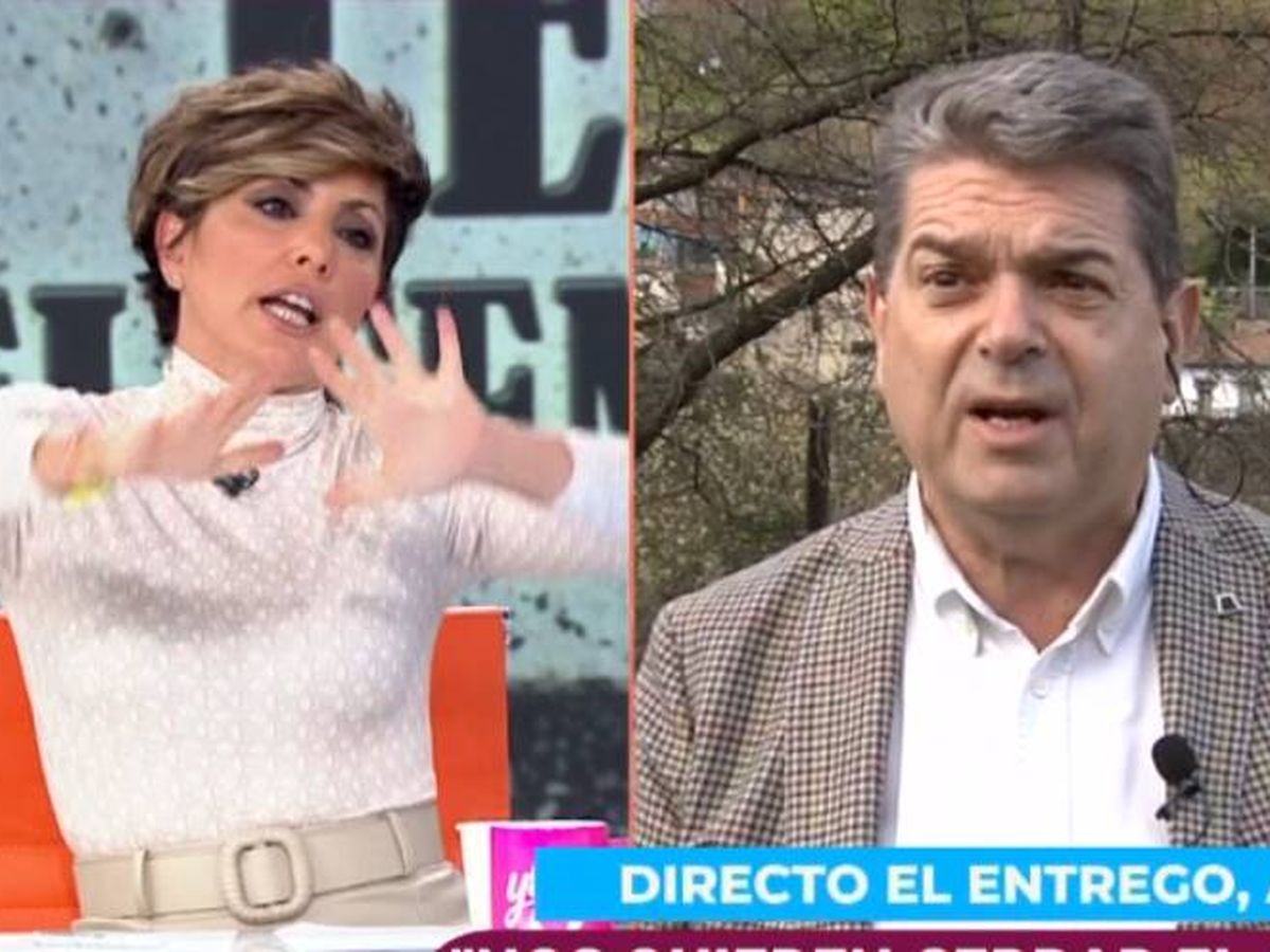 Foto: La presentadora Sonsoles Ónega y el alcalde José Ramón Martín Ardines. (Atresmedia)