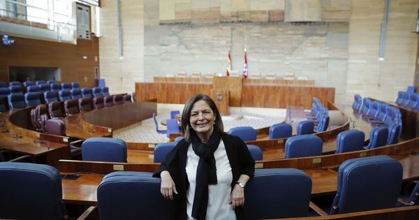 Foto: Paloma Adrados, actualmente presidenta de la Asamblea de Madrid. (EFE)
