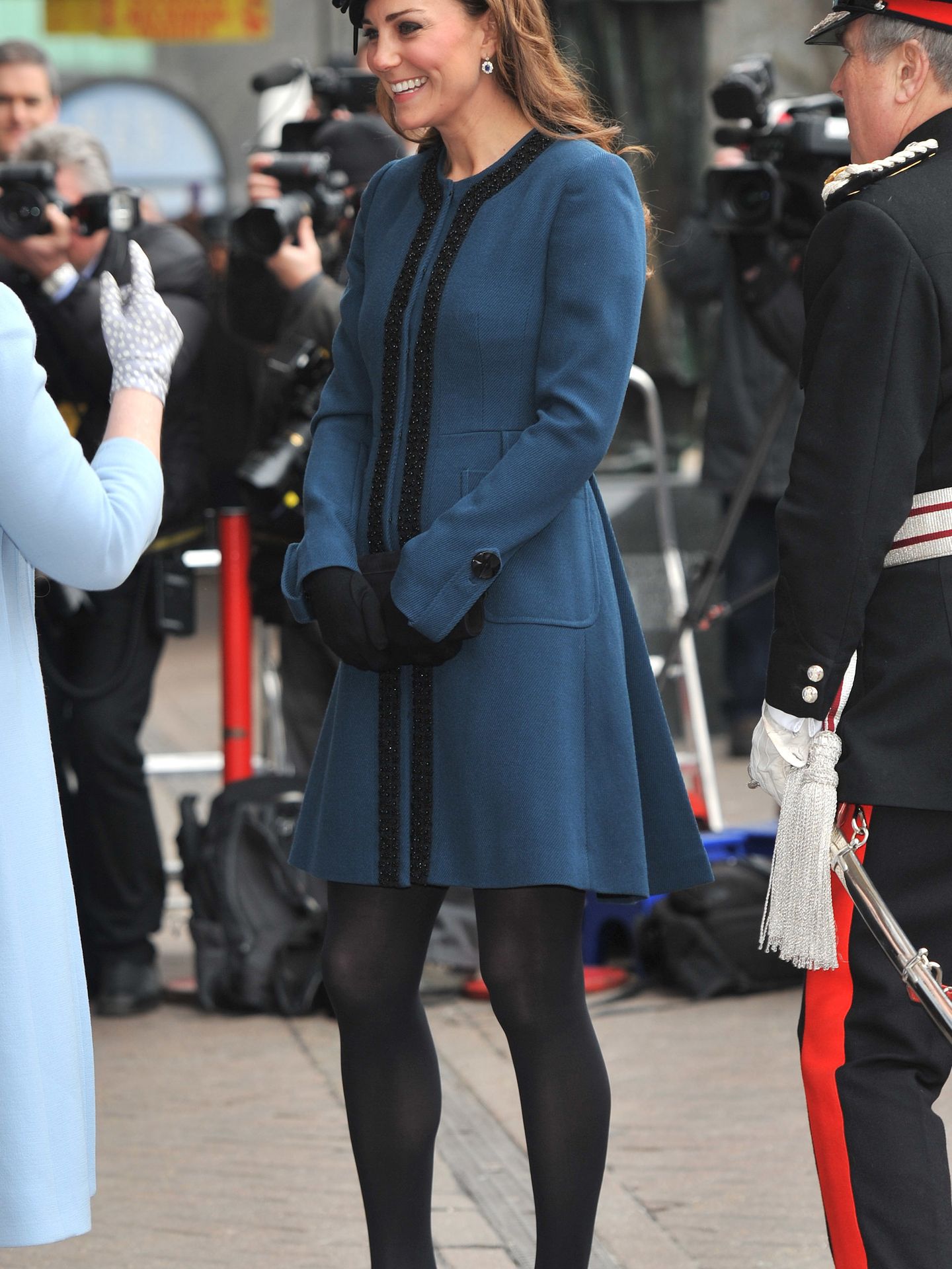 Kate Middleton, en pleno embarazo 
