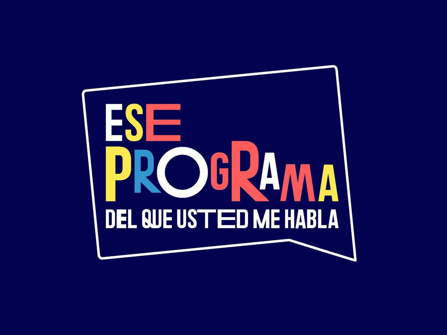 Logotipo de 'Ese programa del que usted me habla'. (RTVE)