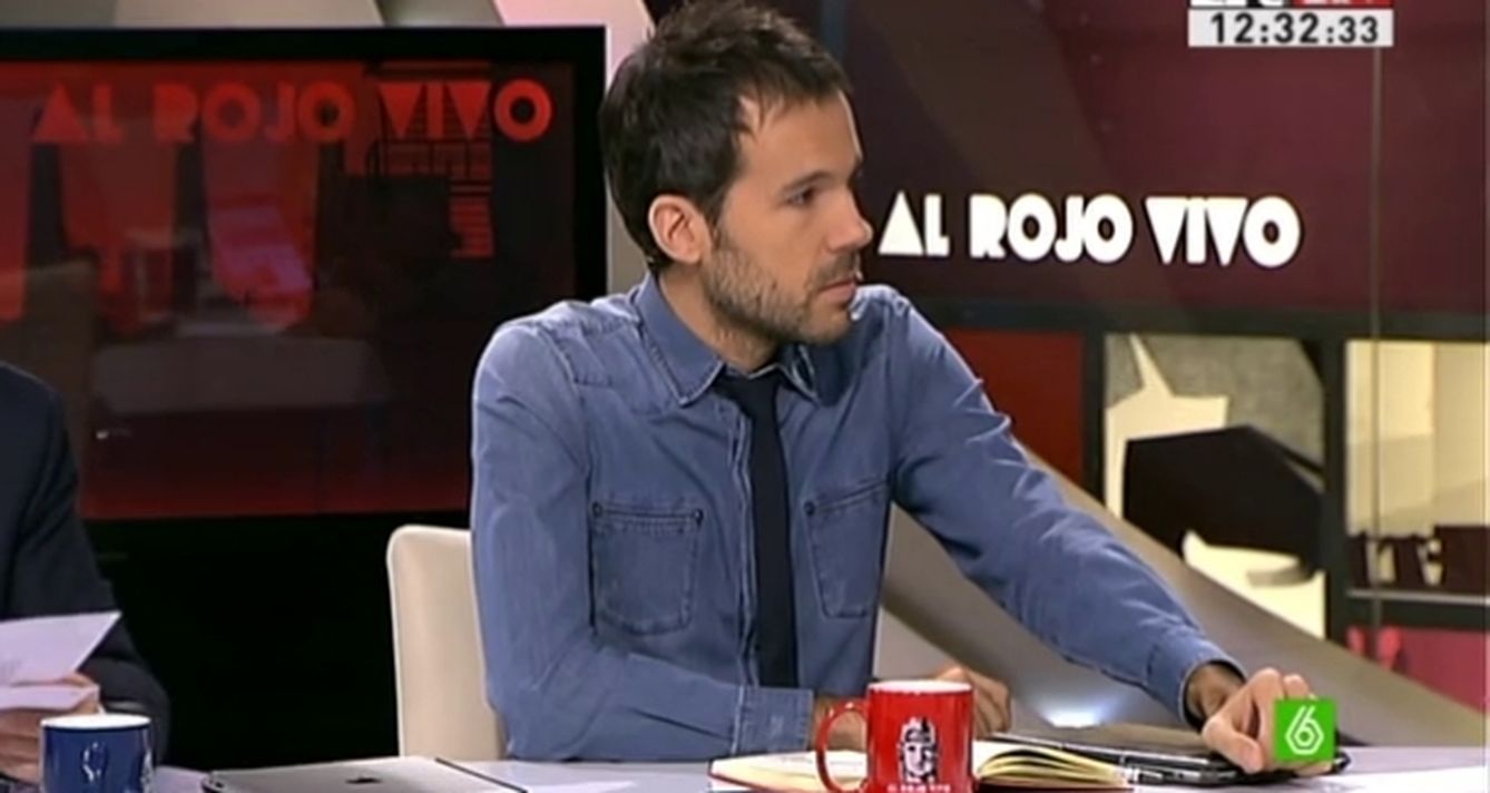 Javier Gómez en el programa 'Al rojo vivo'. (La Sexta)