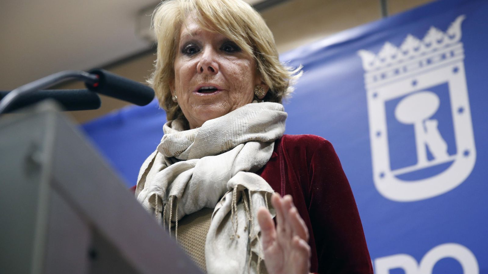 Foto: La presidenta del PP de Madrid y portavoz en el Ayuntamiento de Madrid, Esperanza Aguirre. (Efe)