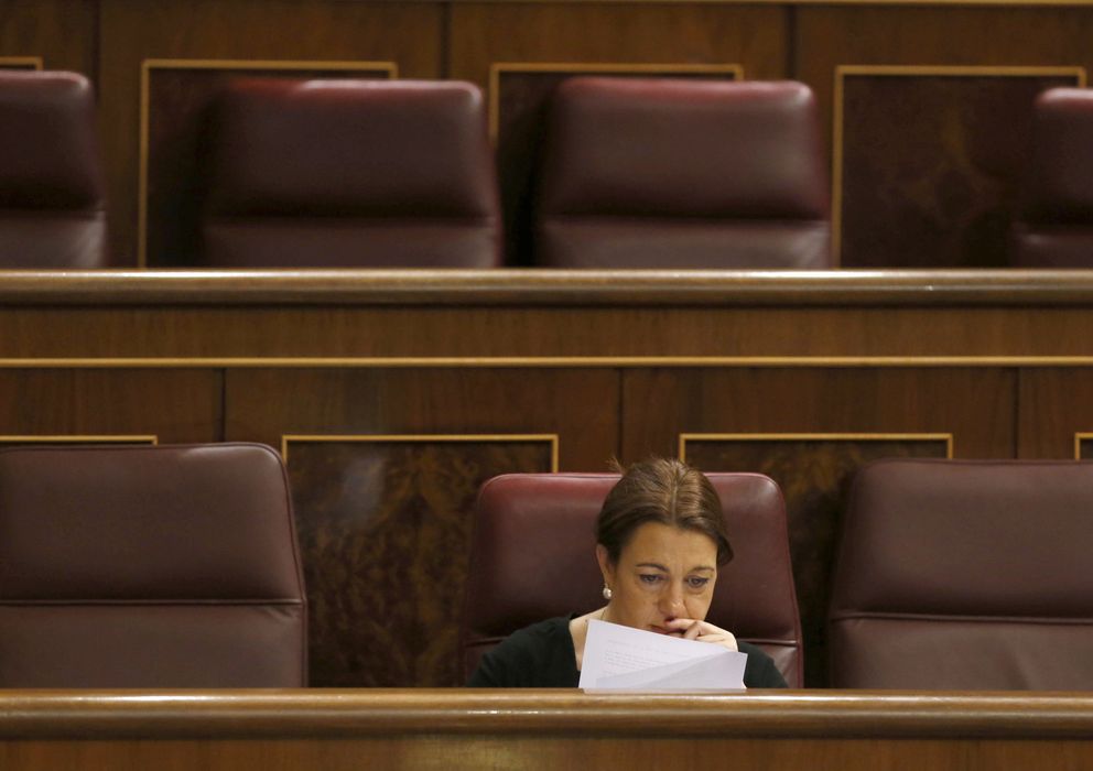 Foto: La portavoz parlamentaria socialista, Soraya Rodríguez. (EFE)