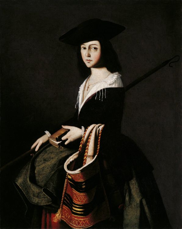 'Santa Marina'. Francisco de Zurbarán. 1640-50. Colección Carmen Thyssen-Bornemisza-