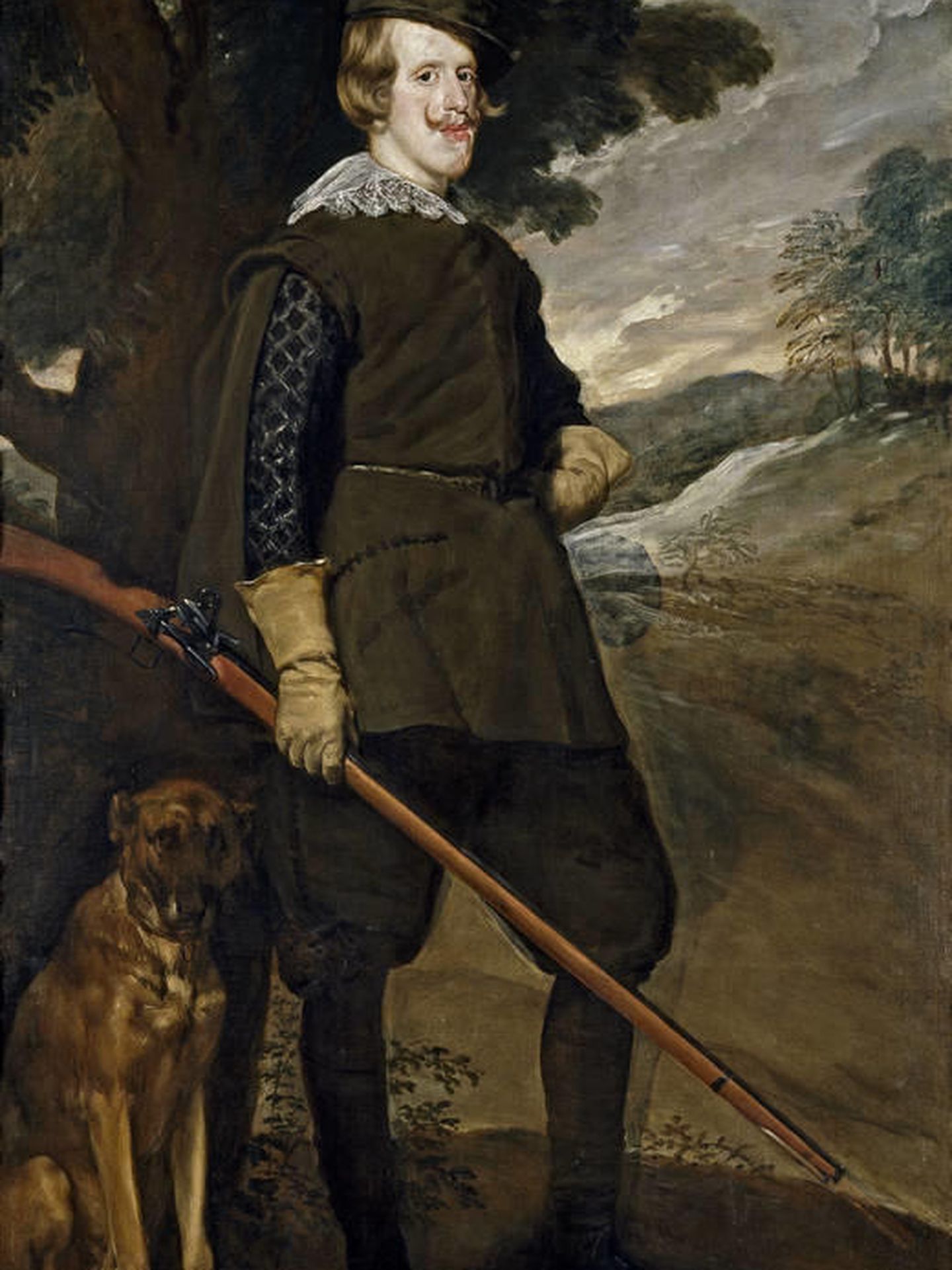 Felipe IV, cazador, pintado por Velázquez, en 1634. (Museo del Prado)