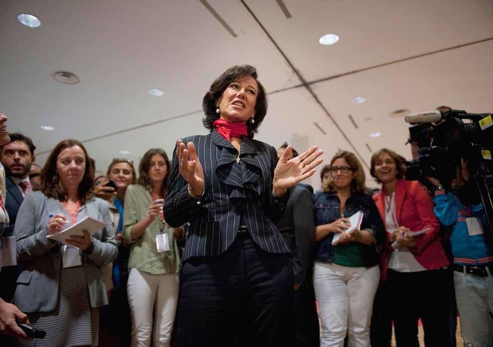 Foto: La presidenta del Banco Santander, Ana Patricia Botín (Reuters)