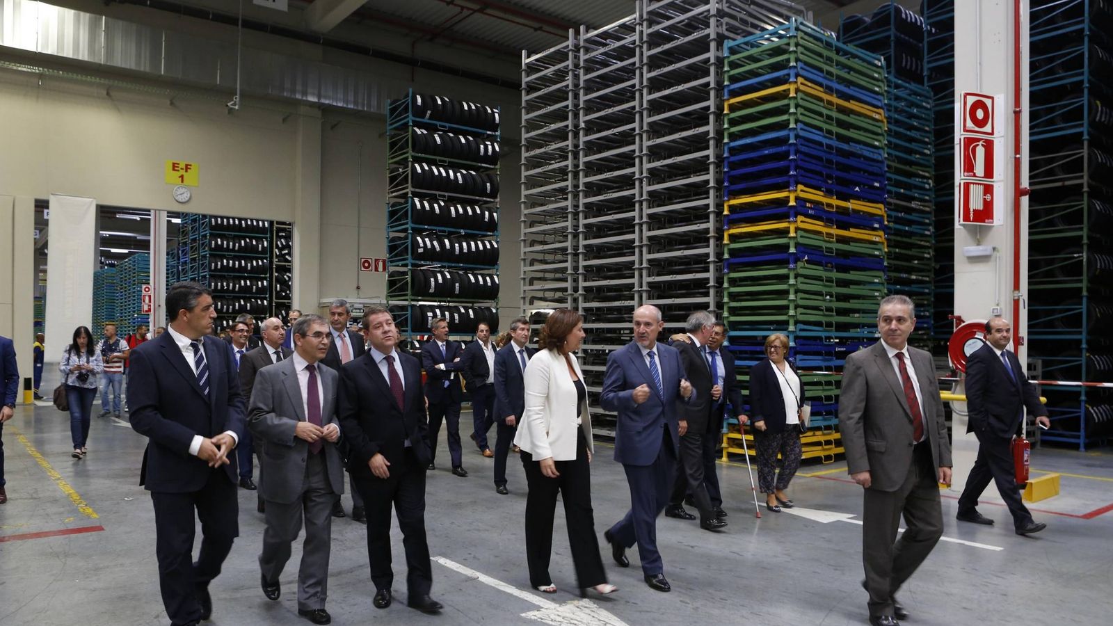 progenie Mutuo equipo Michelin inaugura un almacén de 52.000 m2 en Illescas