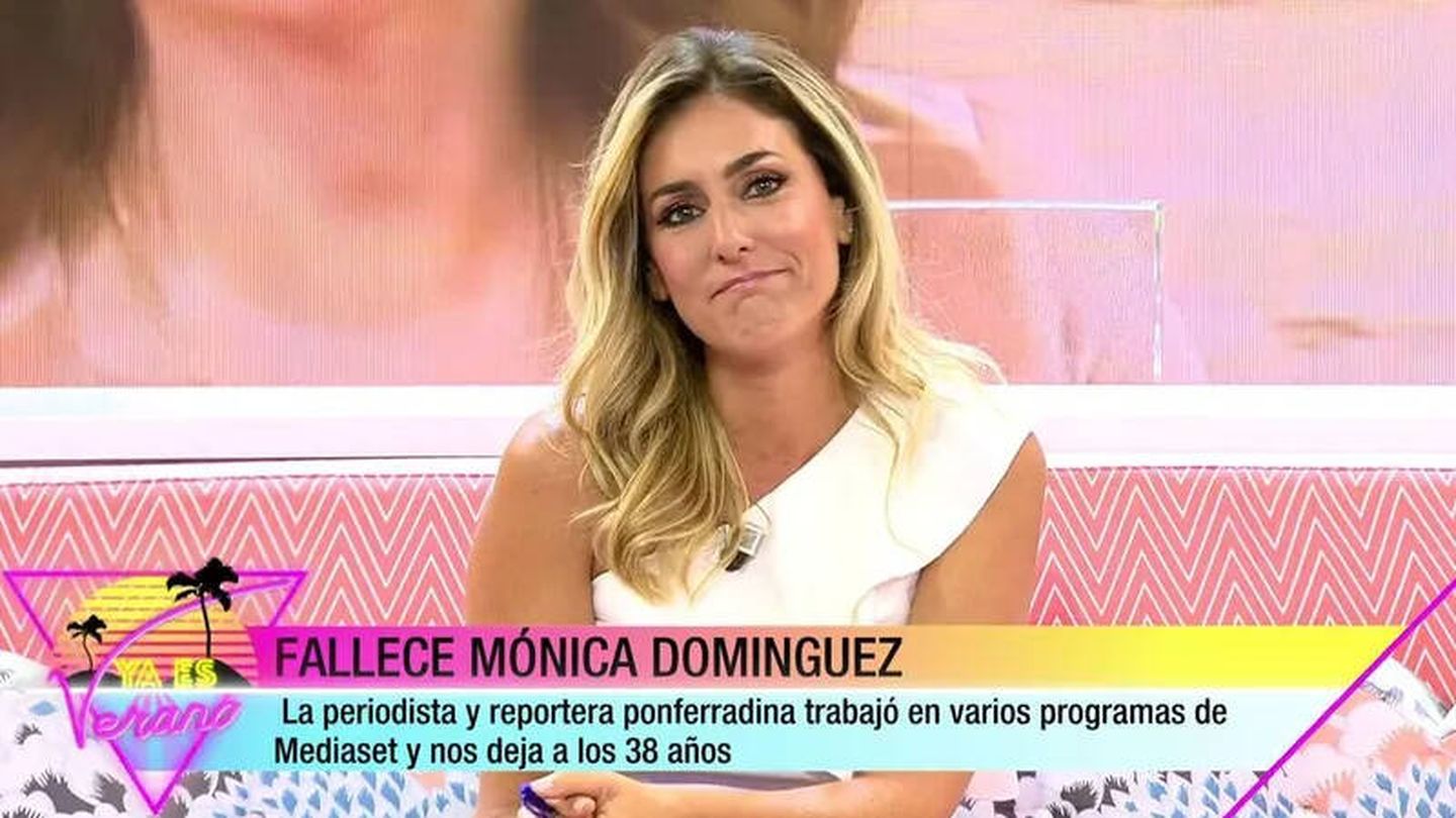 Verónica Dulanto, en 'Ya es verano'. (Telecinco)