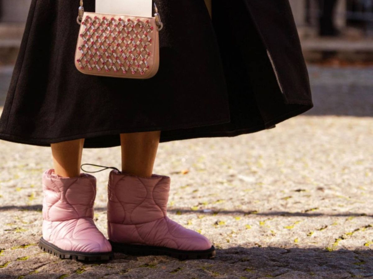 Foto: Así son esas botas acolchadas. (Instagram @veronikaheilbrunner)