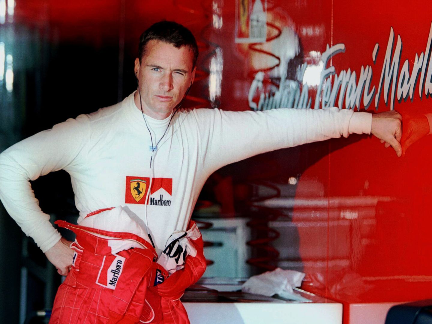 Tras su accidente, hubo fuertes rumores de que Schumacher no quería volver para ayudar a Eddie Irvine a lograr el título. (Reuters/Brandon Malone)