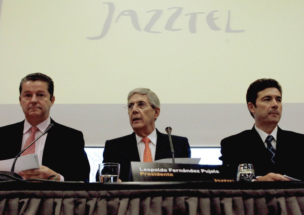 Foto: Leopoldo Fernández Pujals en una junta de accionistas