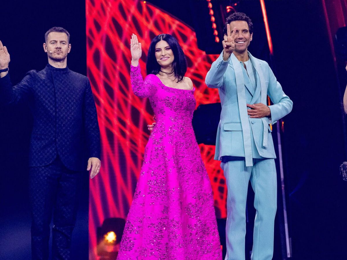 Foto: Los presentadores de Eurovisión 2022. (EFE)