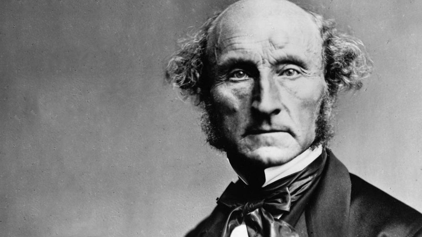 El filósofo John Stuart Mill. 