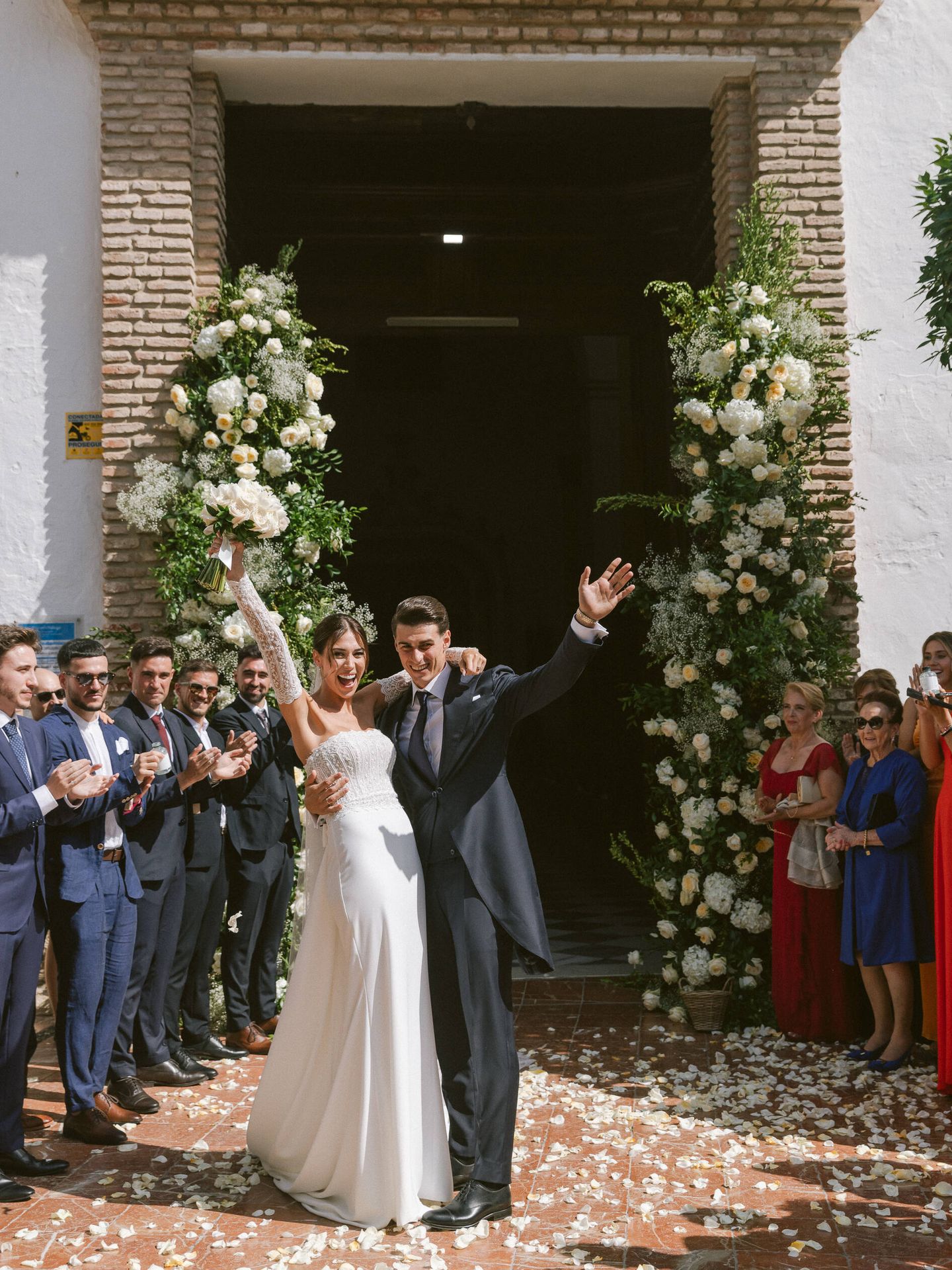 La boda de Kepa Arrizabalaga y Andrea Martínez. (Volvoreta)
