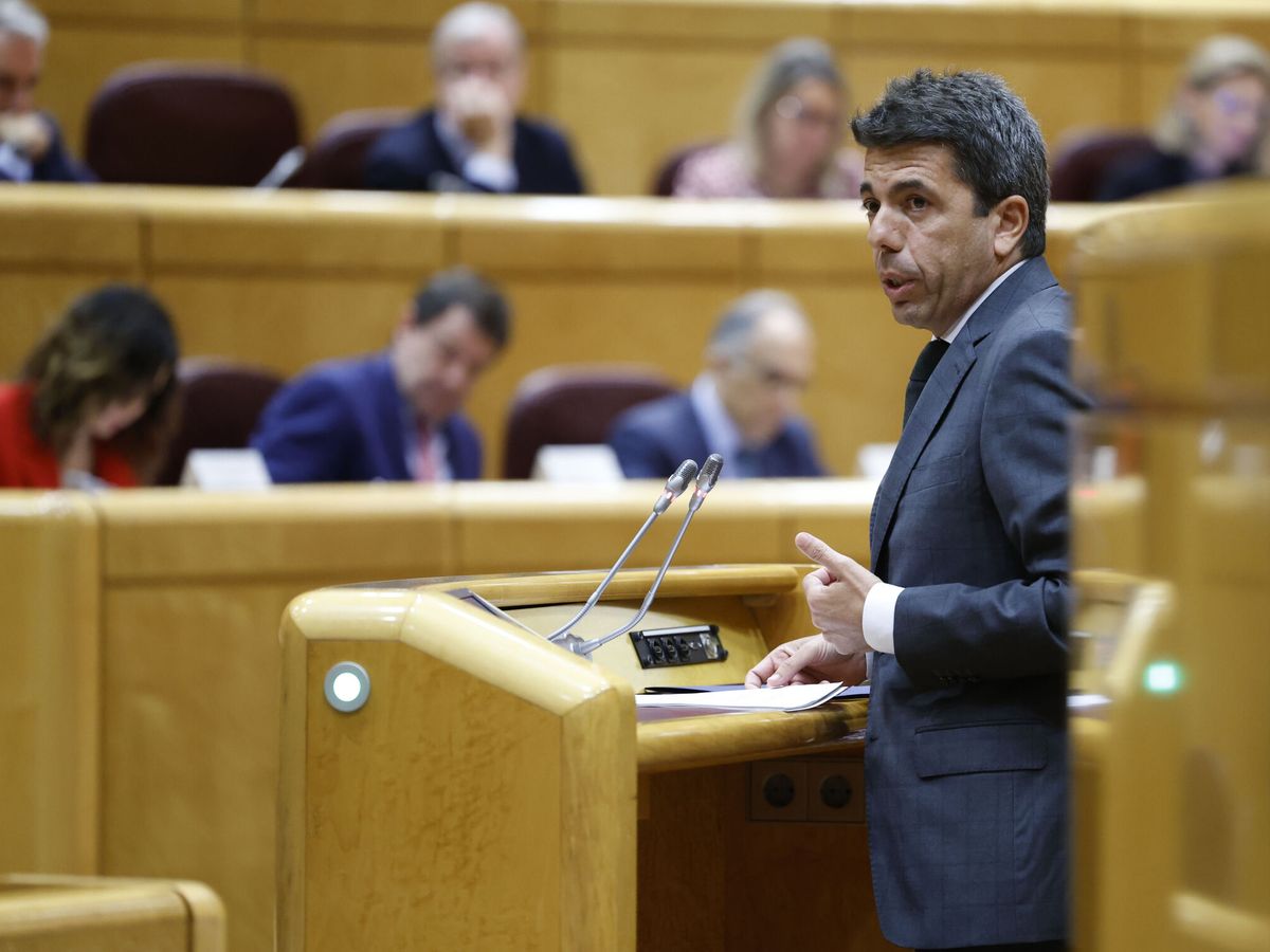 Foto: El presidente de la Generalitat Valenciana, Carlos Mazón. (EFE/Mariscal)