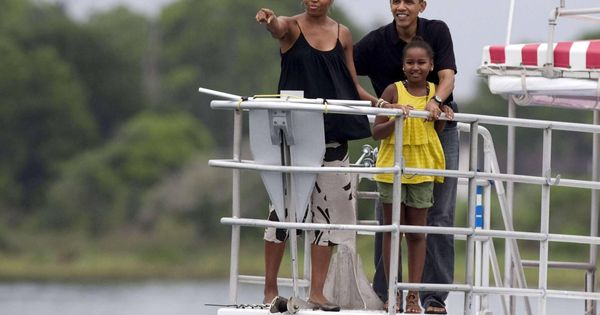 Foto: Michelle Obama en una foto veraniega de archivo. (Getty)